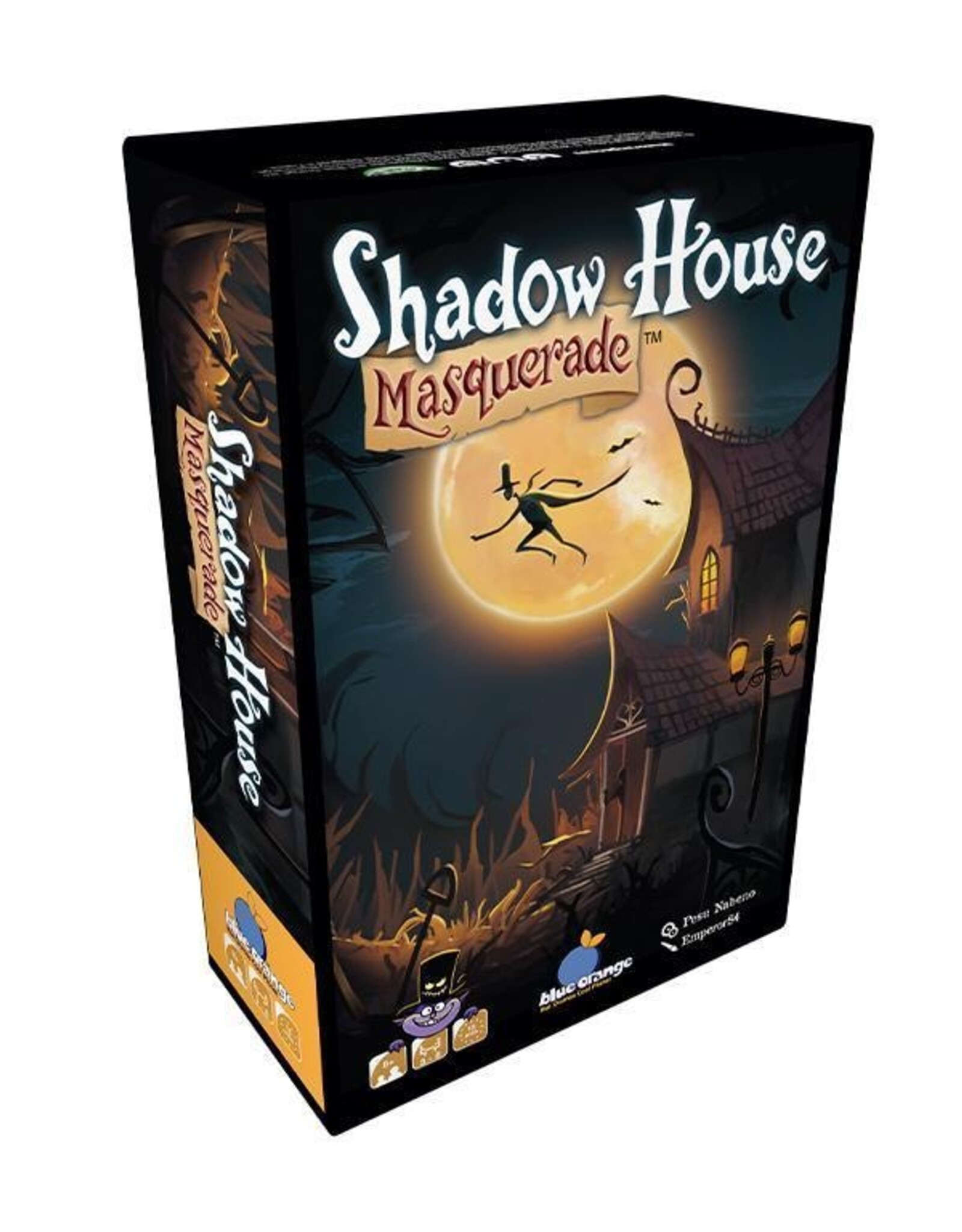 Blue Orange Shadow House Masquerade
