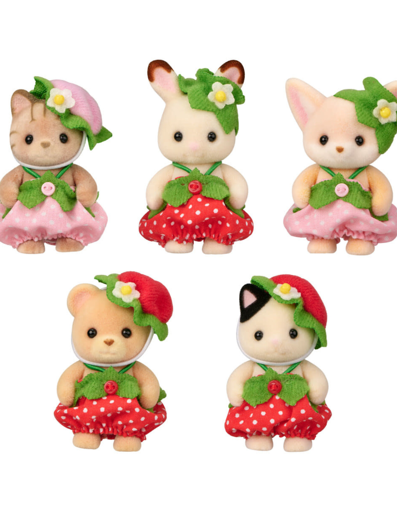 Epoch Everlasting Play Cutie Collectibles Very Berry Babies