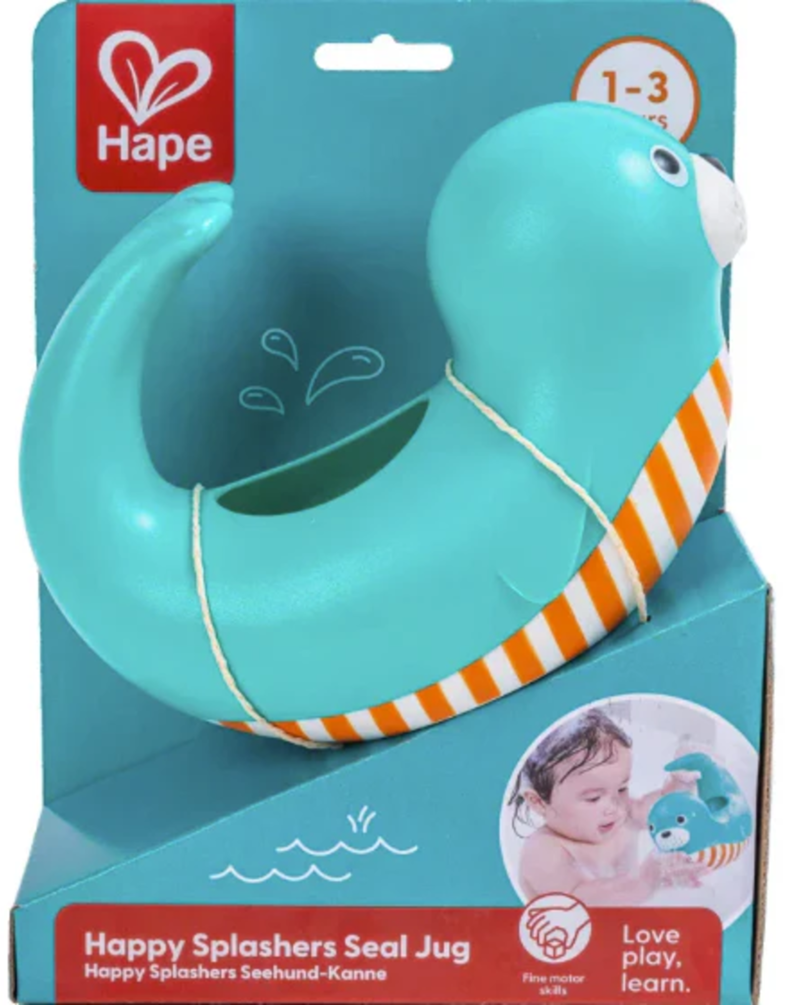 Hape Happy Splashers Seal Jug