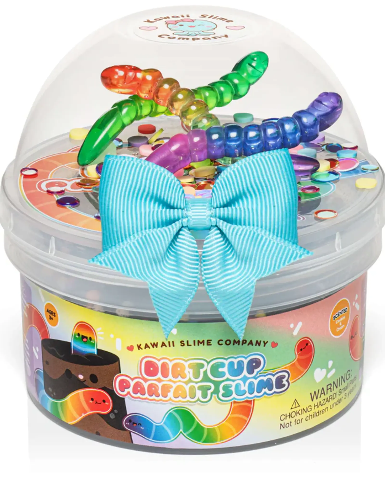 Kawaii Slime Company Dirt Cup Parfait Crunchy Slime