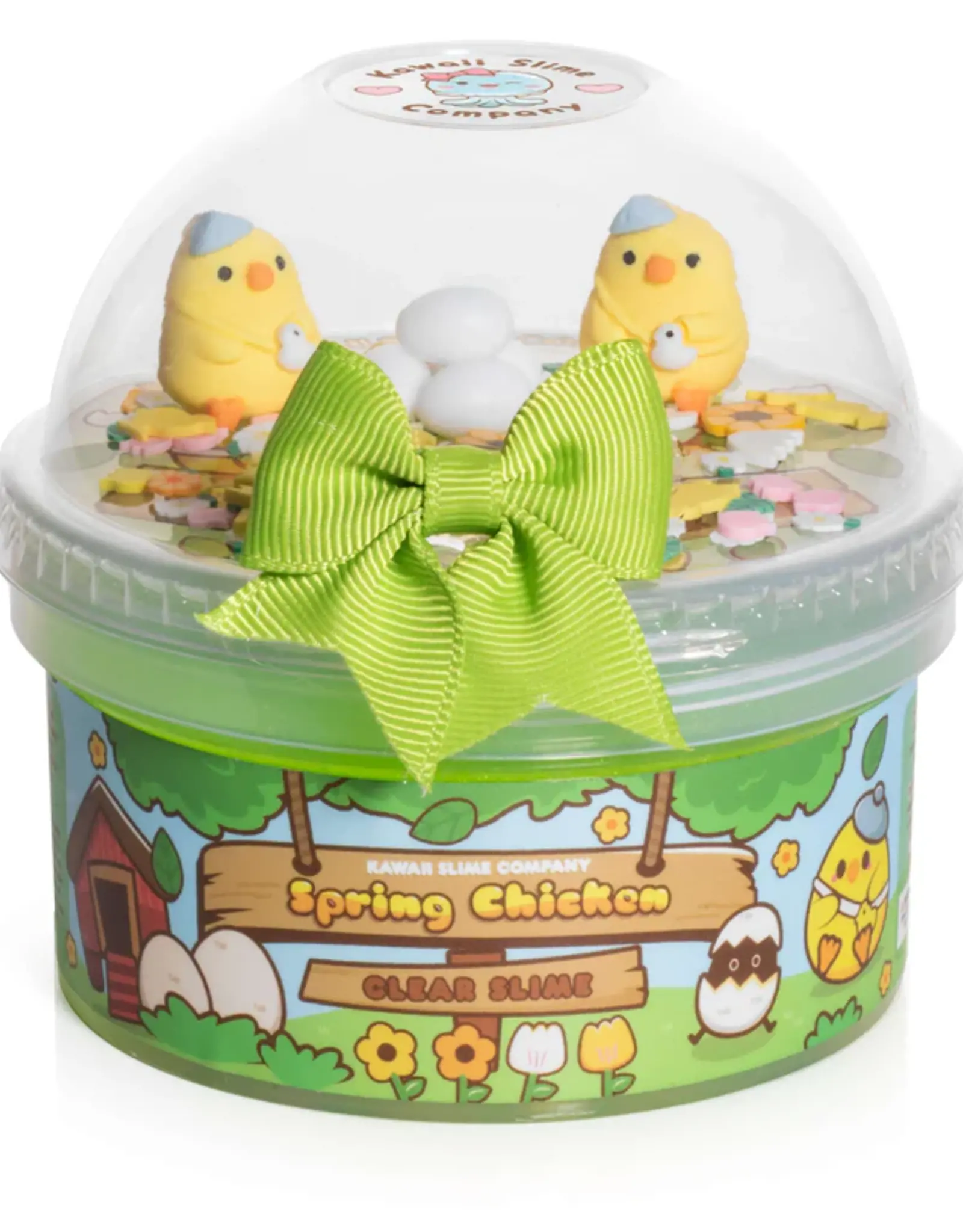 Kawaii Slime Company Spring Chicken Clear Slime