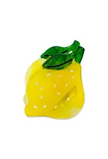 Jenny Lemons Mini Hair Claw Clip: Lemon