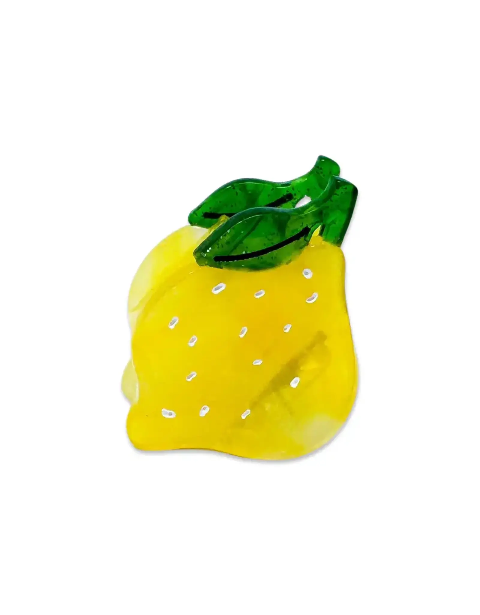Jenny Lemons Mini Hair Claw Clip: Lemon