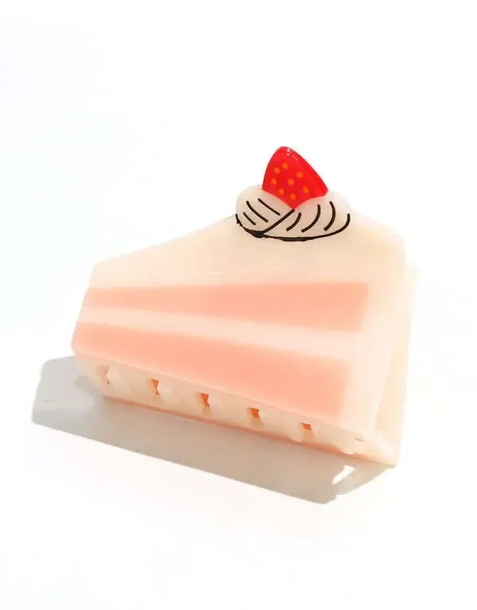 Jenny Lemons Midi Hair Claw Clip: Cake Slice