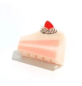 Jenny Lemons Midi Hair Claw Clip: Cake Slice