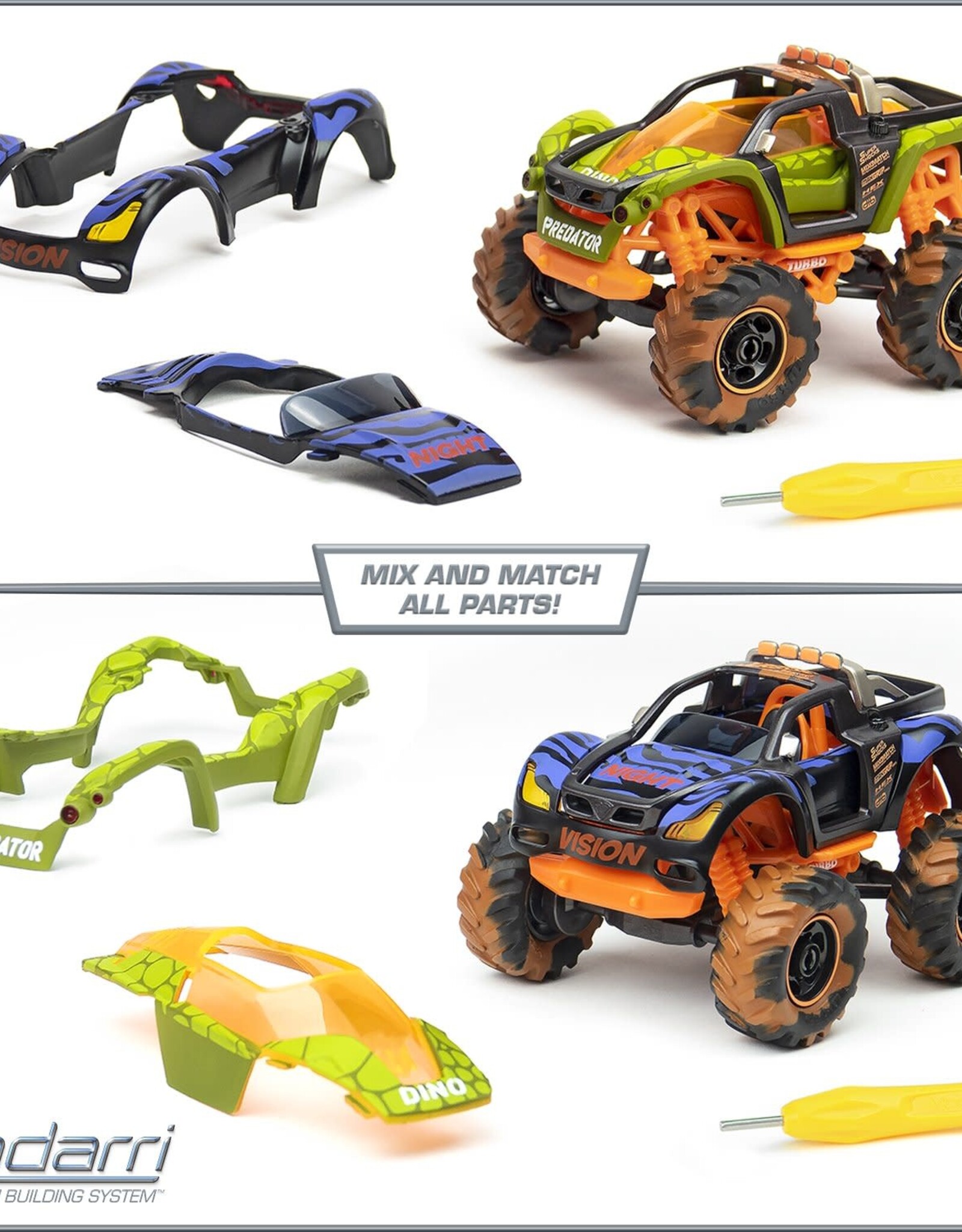 US Toy Modari: Monster Truck Jurassic Beasts