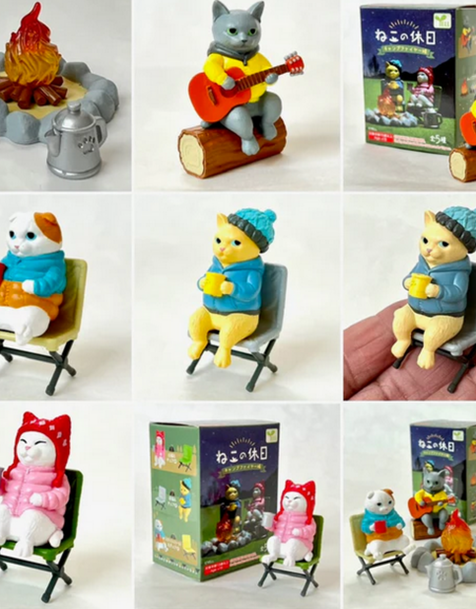 bcmini Campfire Cats Blind Box