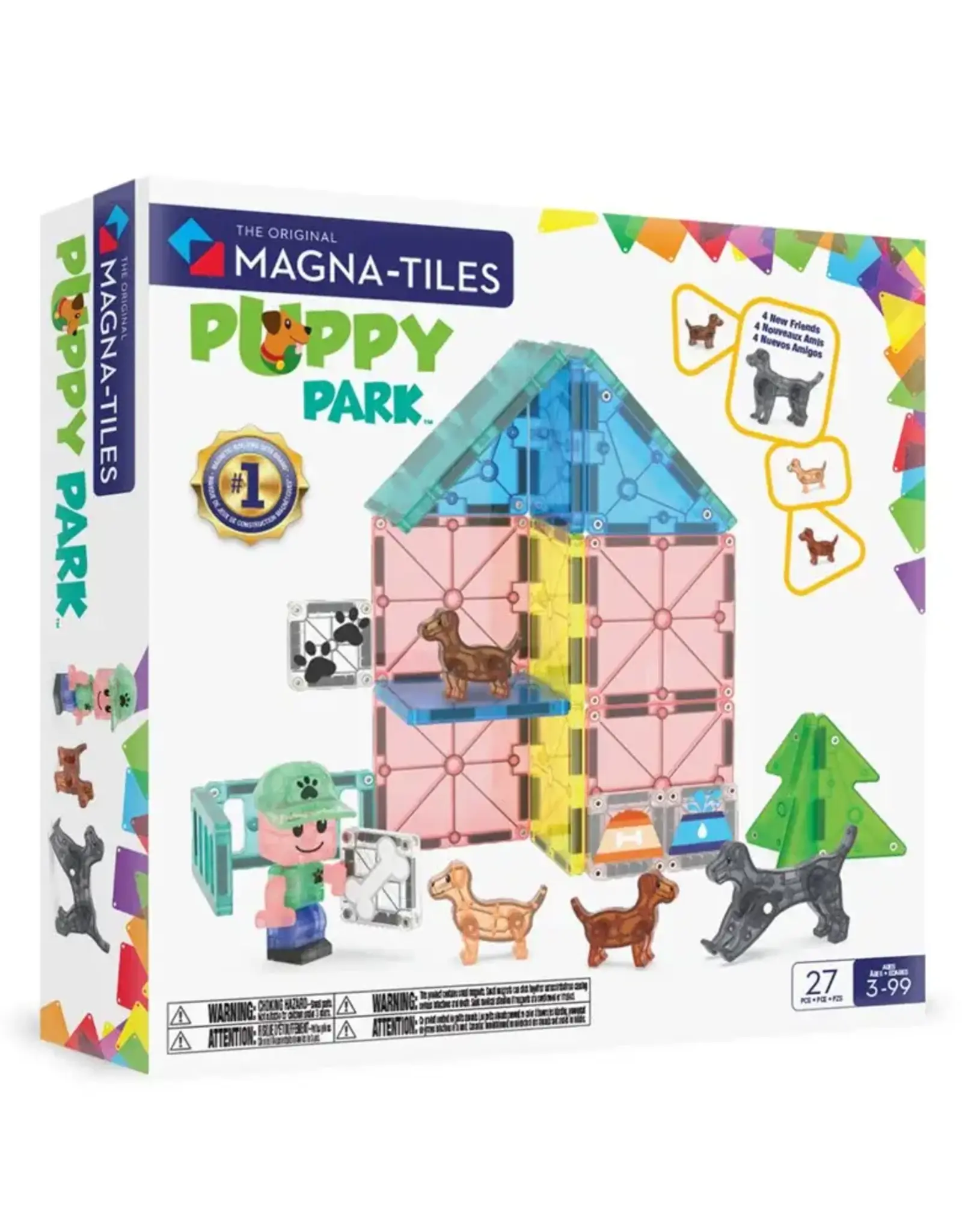 Magna-Tiles Magna-Tiles: Puppy Park, 27pcs