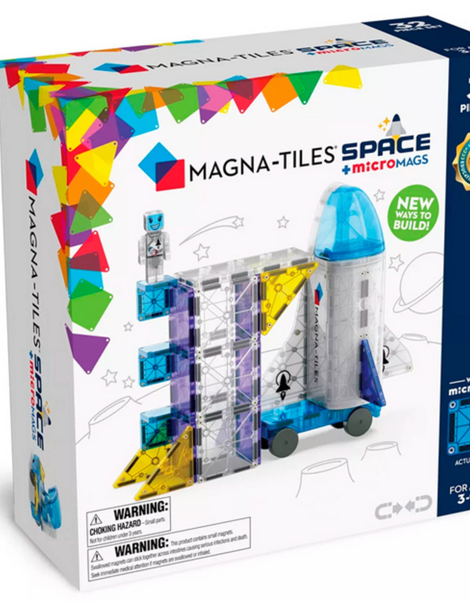 Magna-Tiles Magna-Tiles: Space 32pc Set