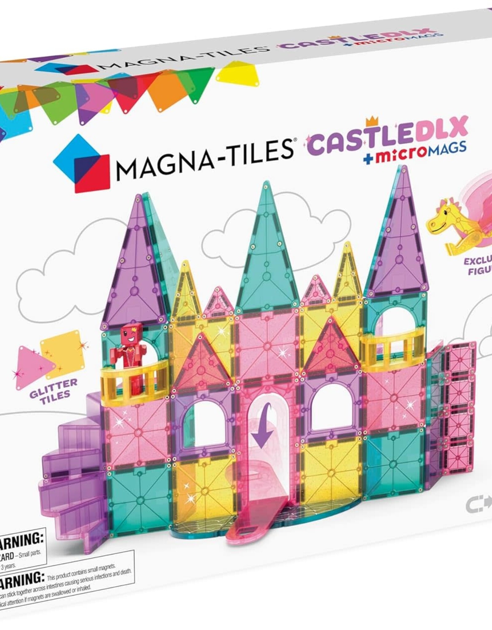 Magna-Tiles Magna-Tiles: Castle DLX 48 Piece Set
