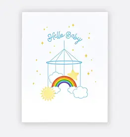 Elum Card: Rainbow Baby Mobile