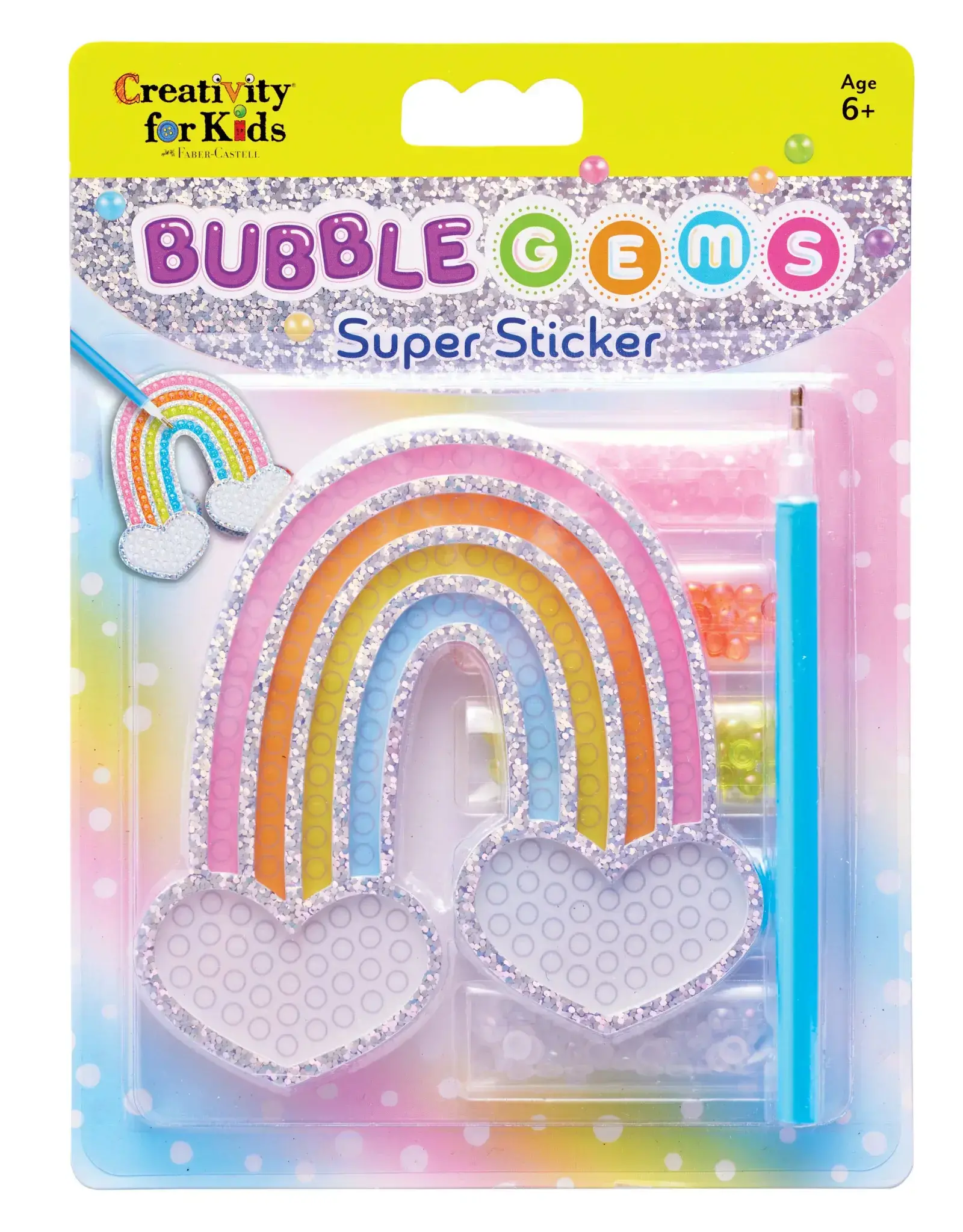 Faber-Castell Bubble Gems: Super Sticker Rainbow