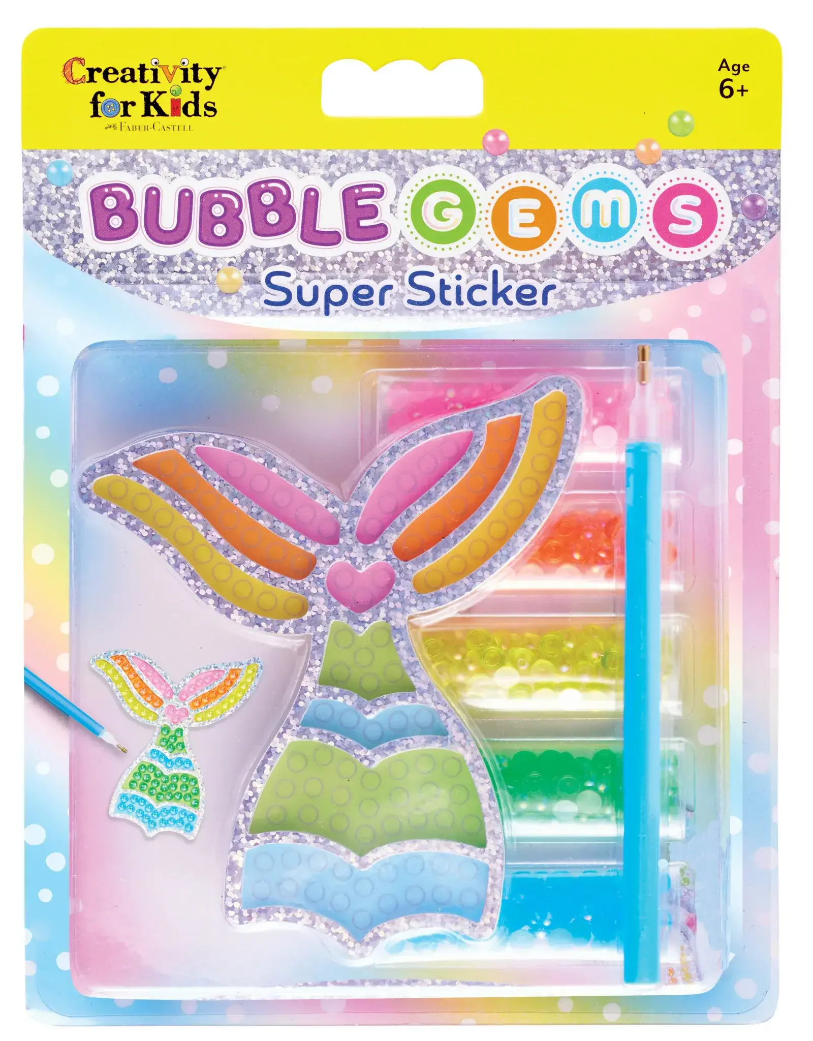 Faber-Castell Bubble Gems: Super Sticker Mermaid