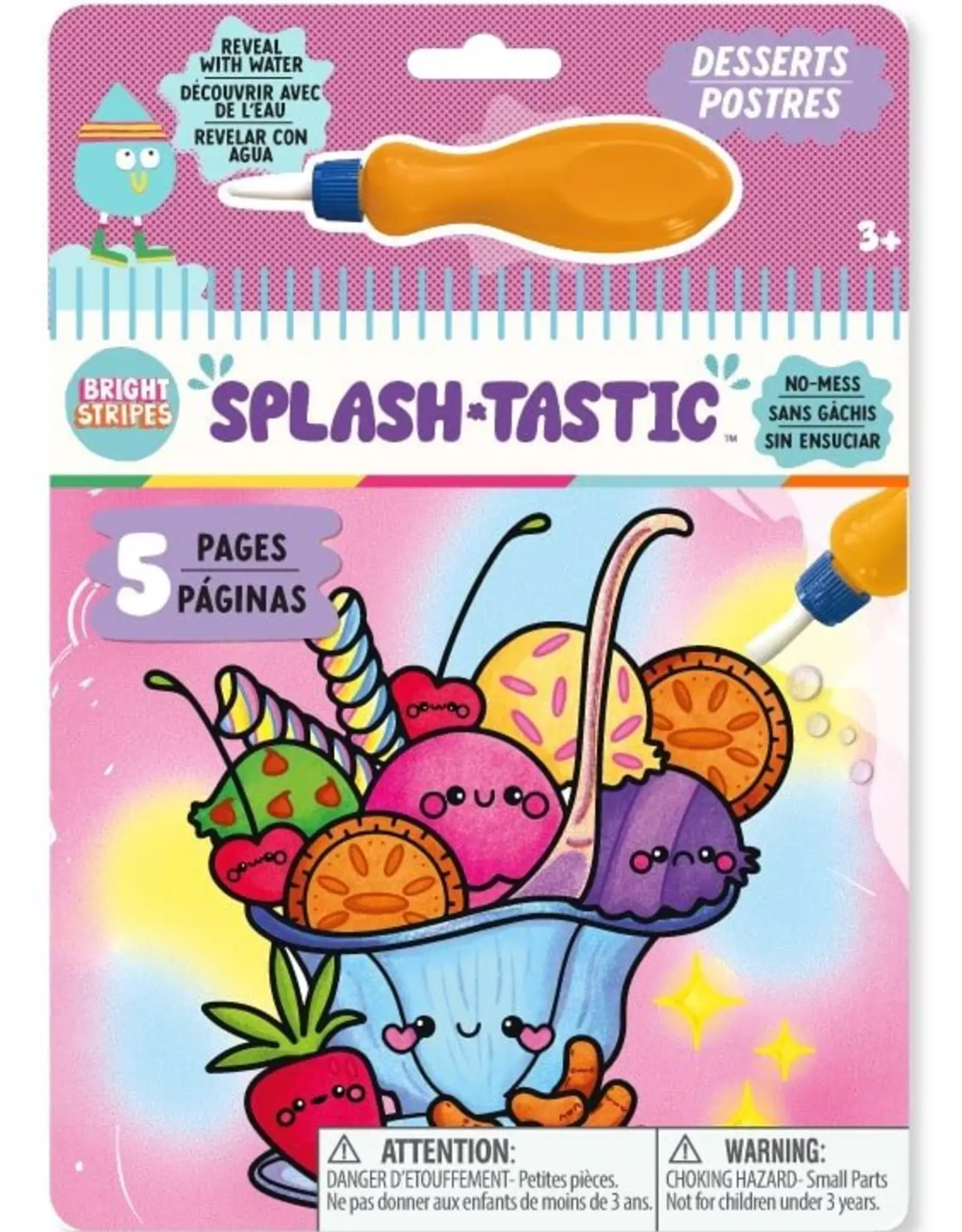 Bright Stripes Splash-Tastic: Desserts