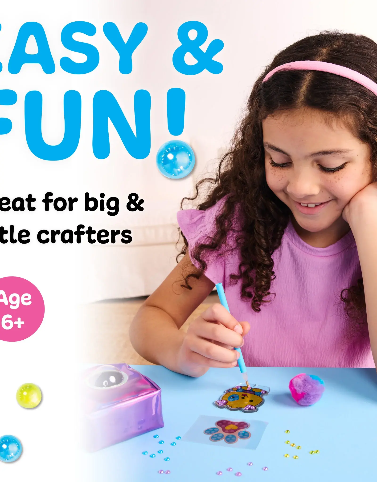 Faber-Castell Bubble Gems:  Key Chain Puppy  Dog