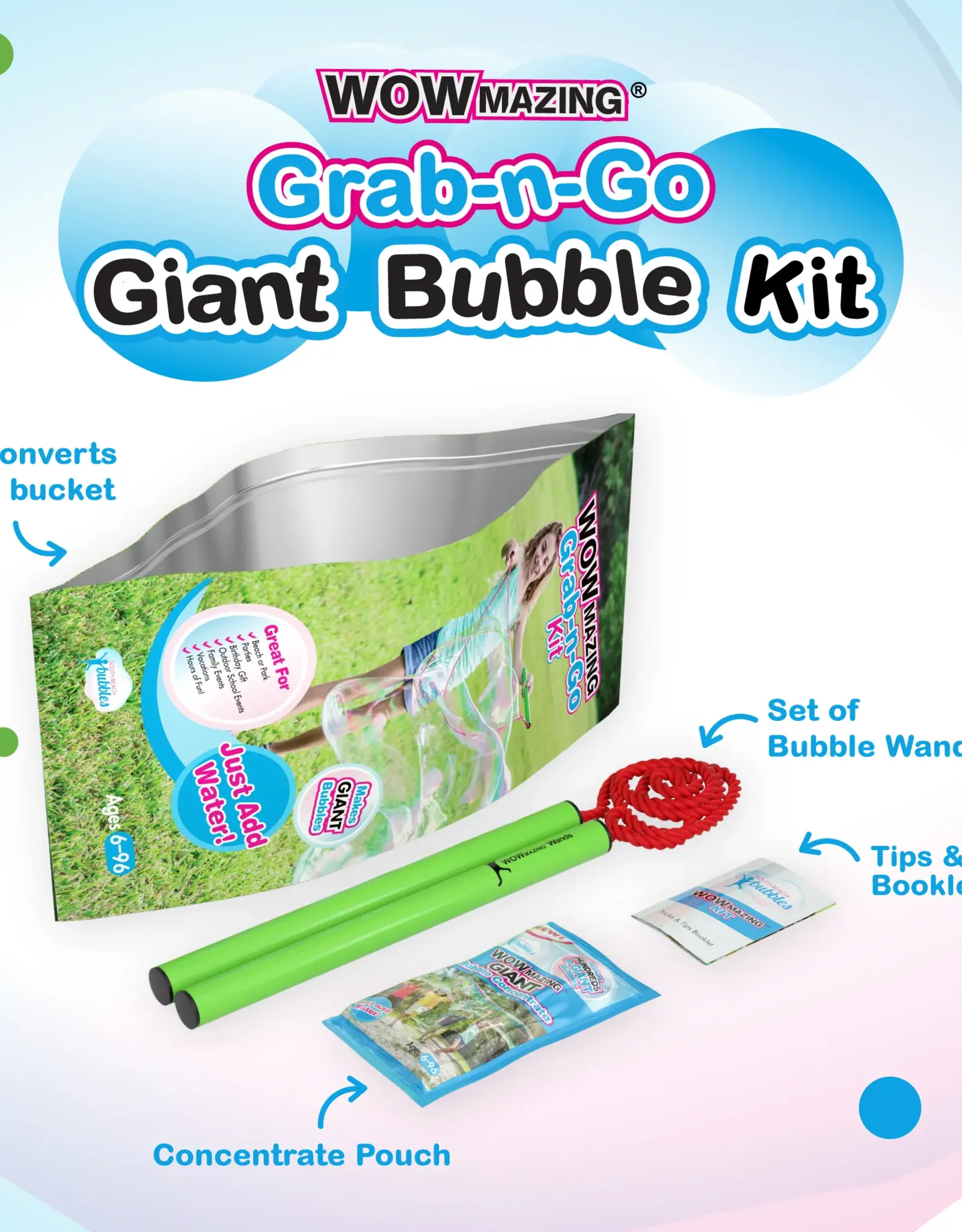 South Beach Bubbles Wowmazing Grab-N-Go Kit