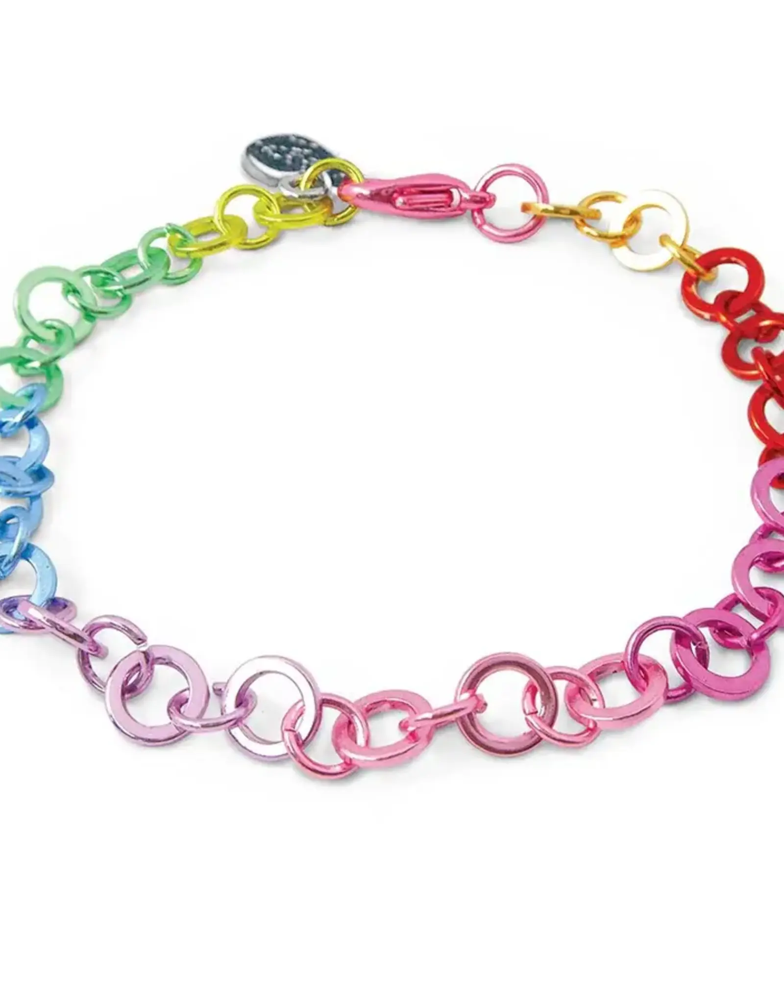 High IntenCity Charm It: Rainbow Chain Bracelet