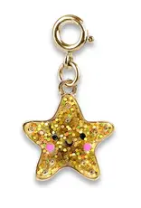 High IntenCity Charm It: Gold Glitter Starfish Charm