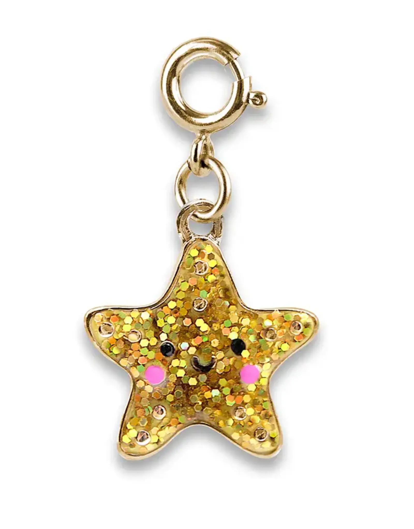 High IntenCity Charm It: Gold Glitter Starfish Charm