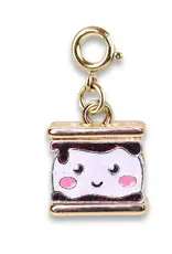 High IntenCity Charm It: Gold Glitter S'mores Charm