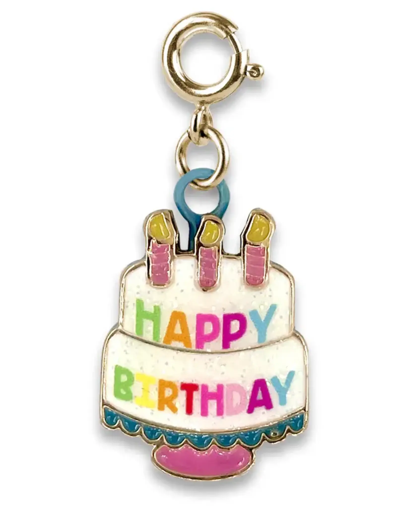 High IntenCity Charm It: Gold Birthday Cake Charm
