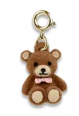 High IntenCity Charm It:   Gold Fuzzy Bear Charm