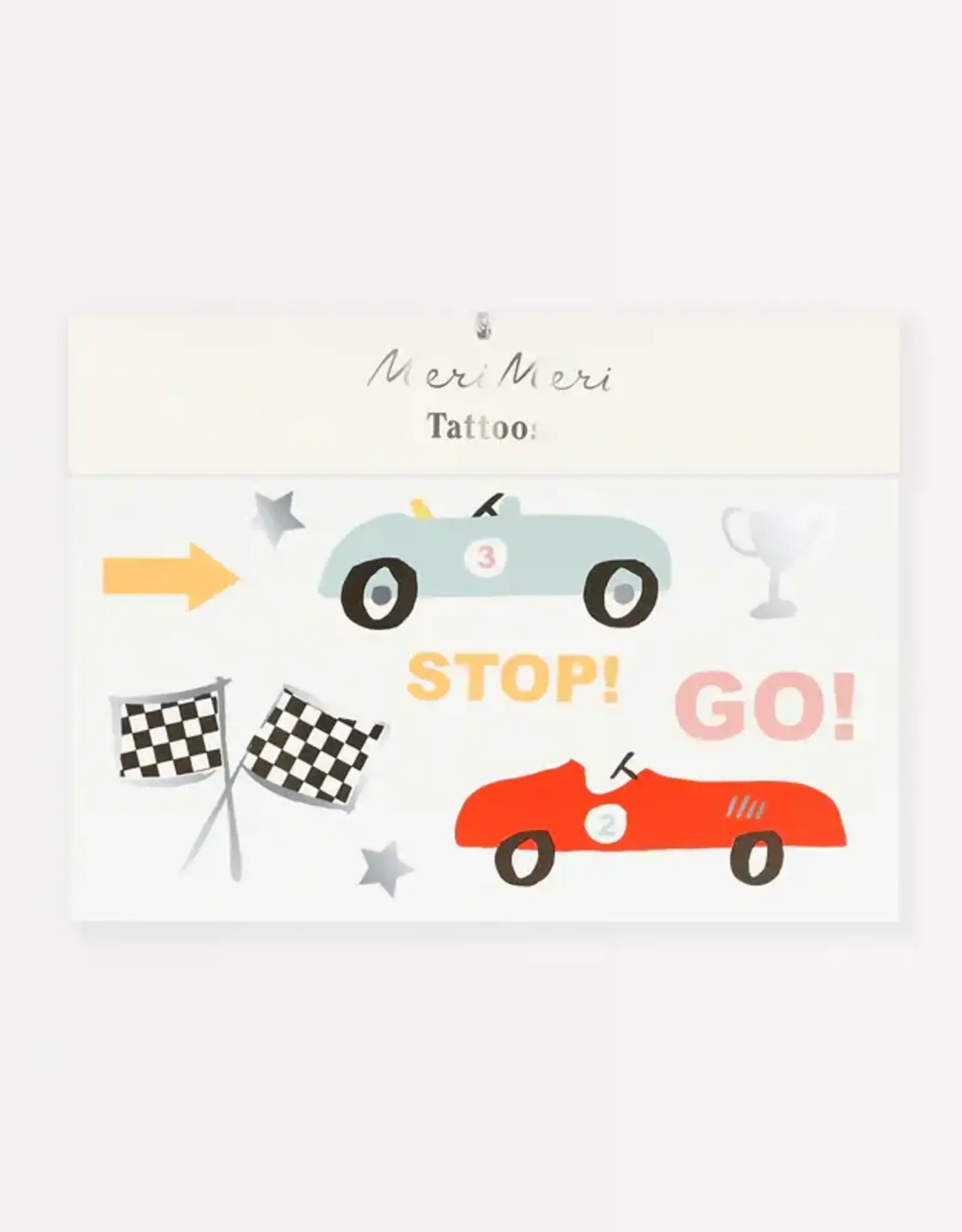 Meri Meri Tattoo: Race Car