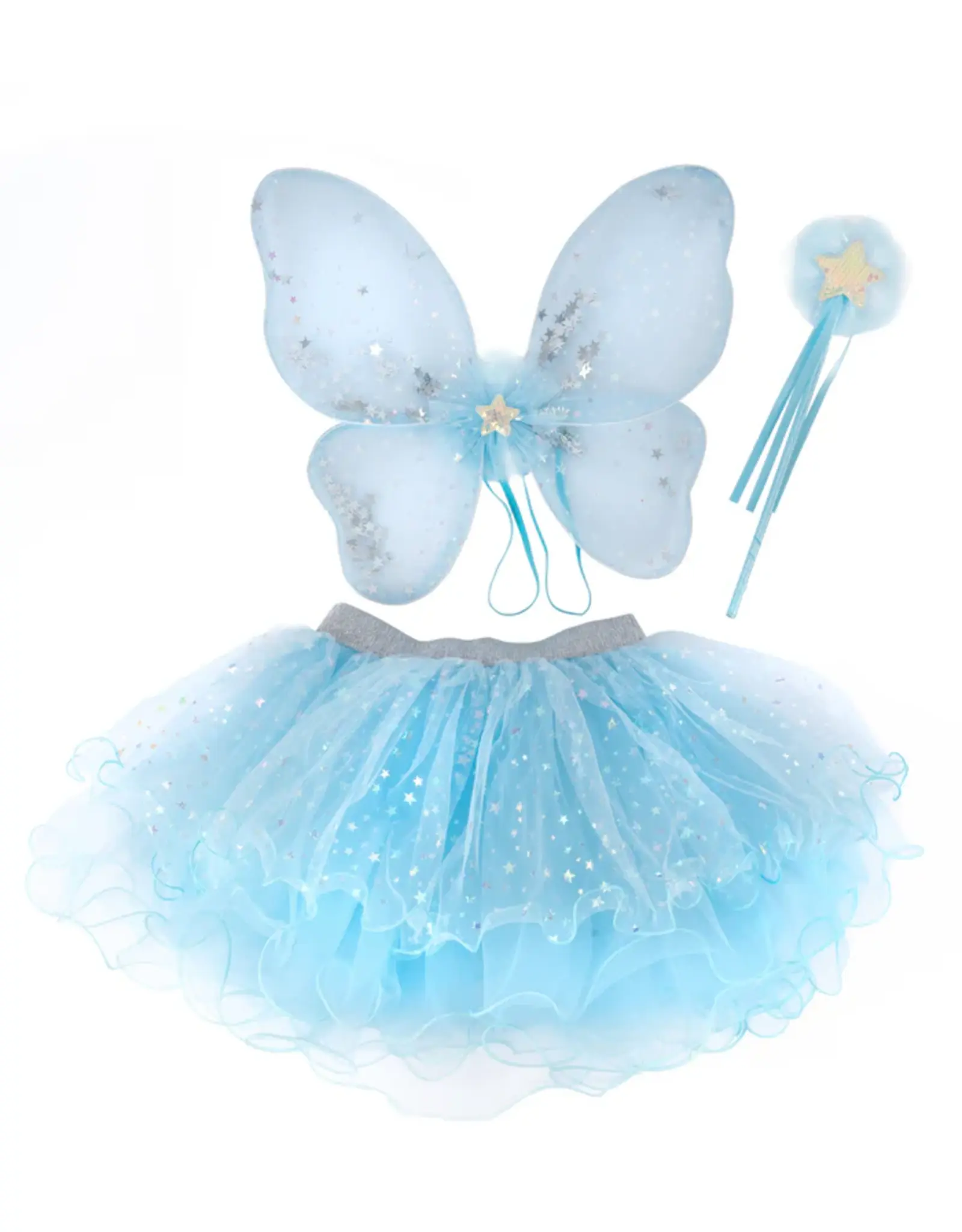 Creative Education Iridescent Celestrial Fairy Wings, Tutu, Wand