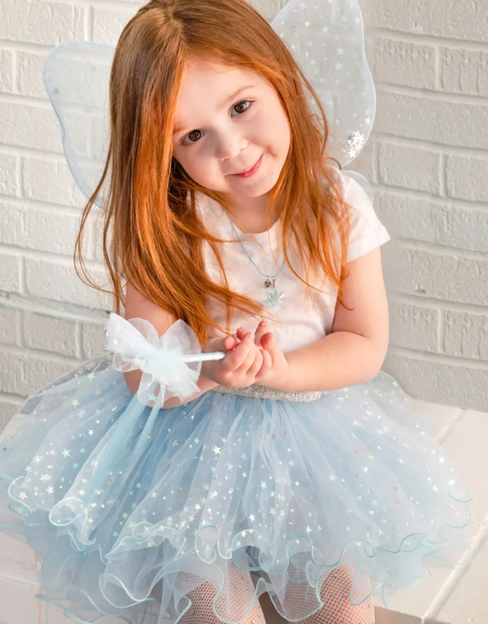 Creative Education Iridescent Celestrial Fairy Wings, Tutu, Wand