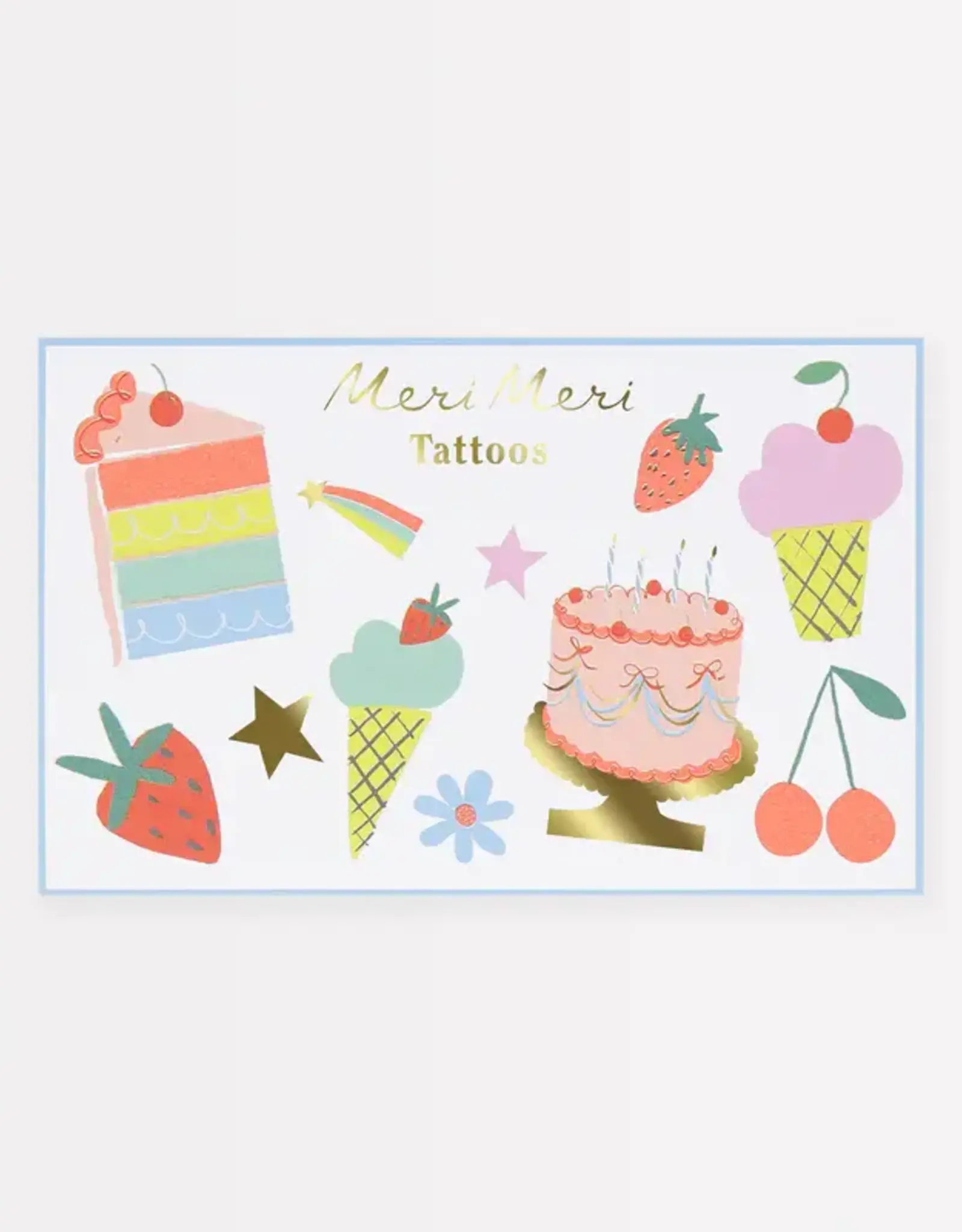 Meri Meri Tattoo: Birthday