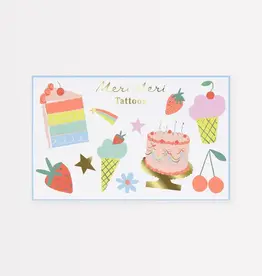 Meri Meri Tattoo: Birthday