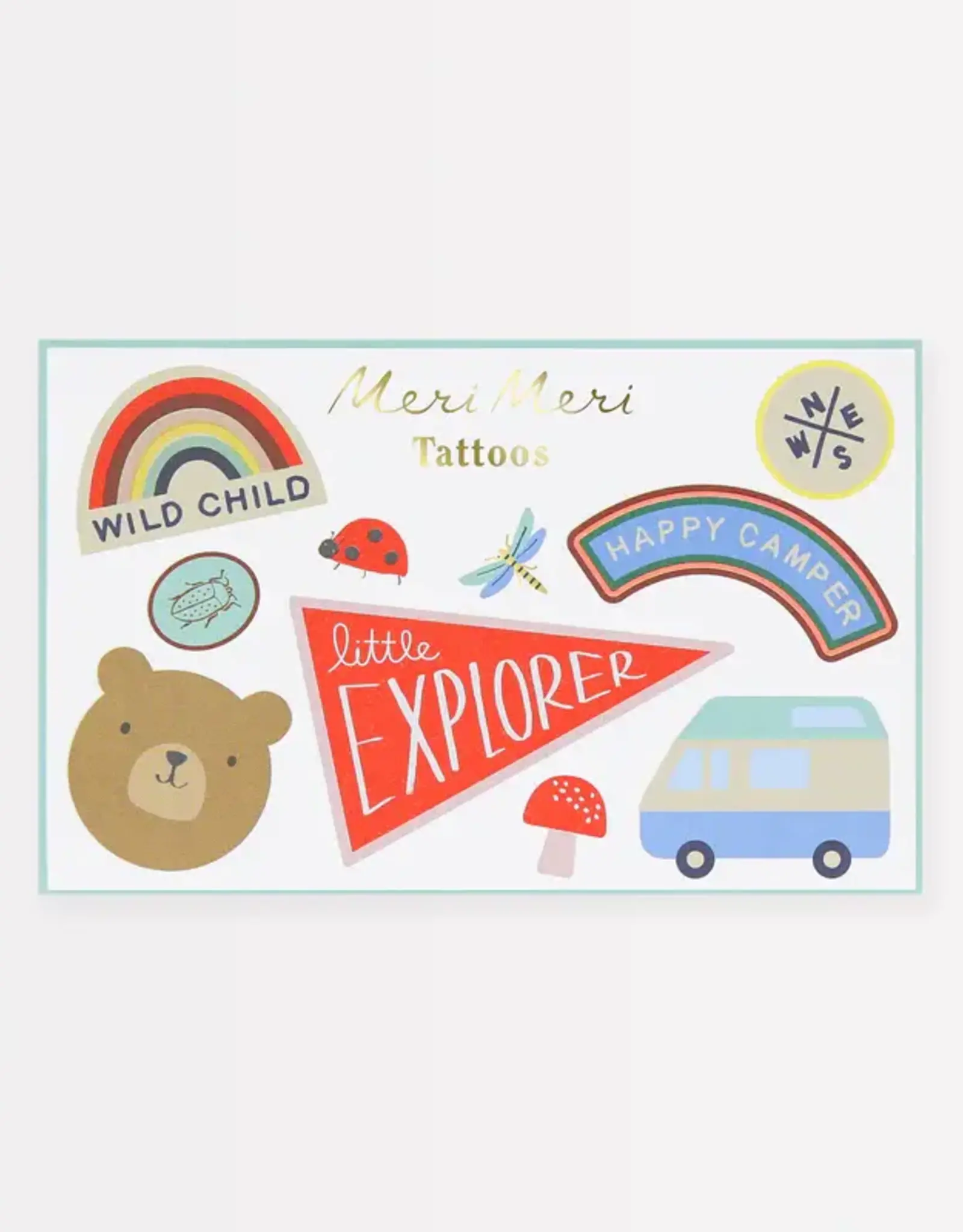 Meri Meri Tattoo: Outdoor Adventures