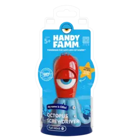 Handy Famm Red Octopus Flat Screwdriver