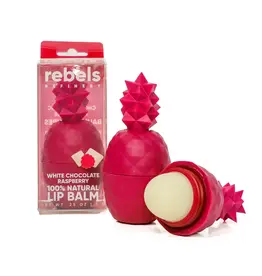 Rebels Refinery Fuchsia Pineapple Lip Balm: White  Choc Raspberry