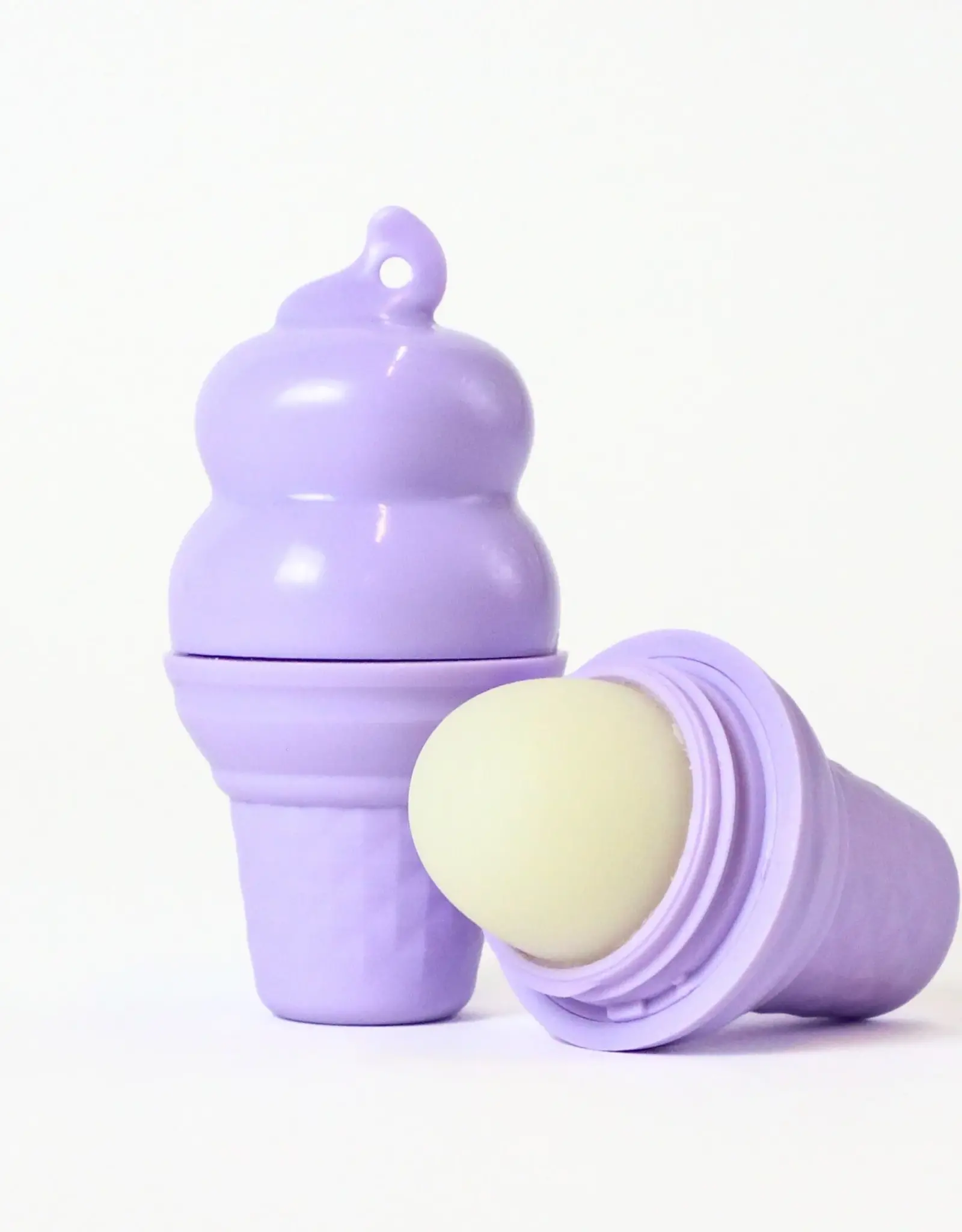 Rebels Refinery Purple Ice Cream Lip Balm: Lemon Meringue