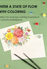 Grabie 15 Sheets 140LB Autumn- Themed Watercolor Coloring