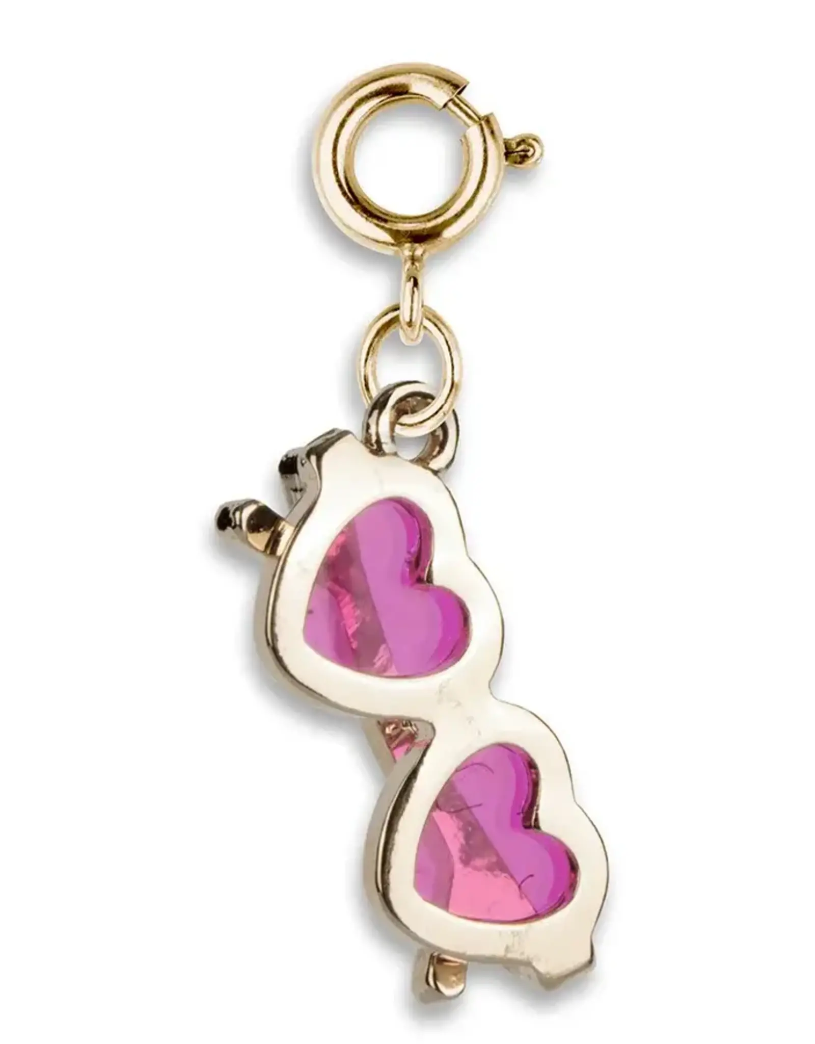 High IntenCity Charm It: Gold Heart Sunglasses Charm