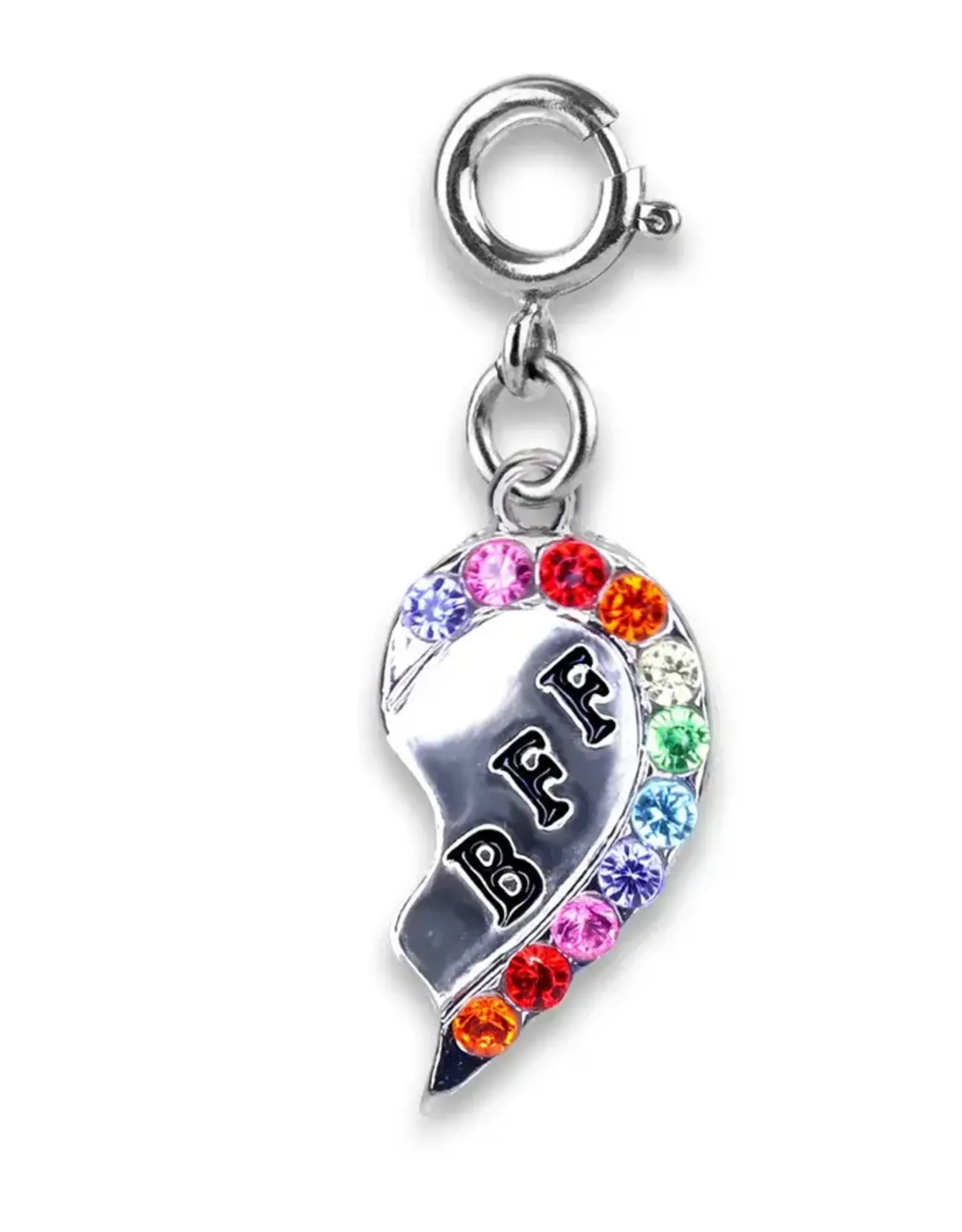 High IntenCity Charm It: Silver BFF Broken Heart Charm