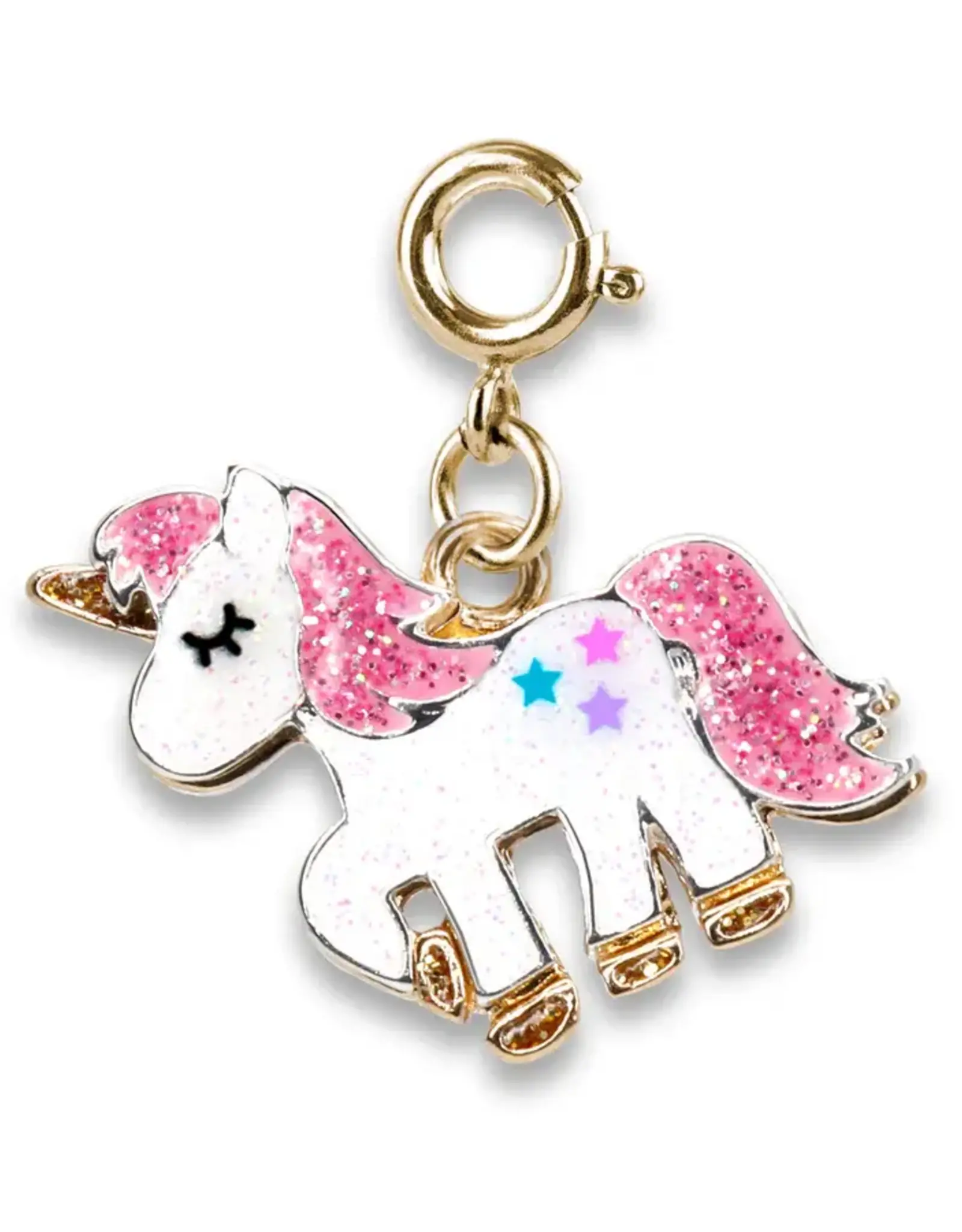 High IntenCity Charm It: Gold Glitter Unicorn Charm