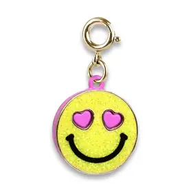 High IntenCity Charm It: Glitter Smiley Face Charm