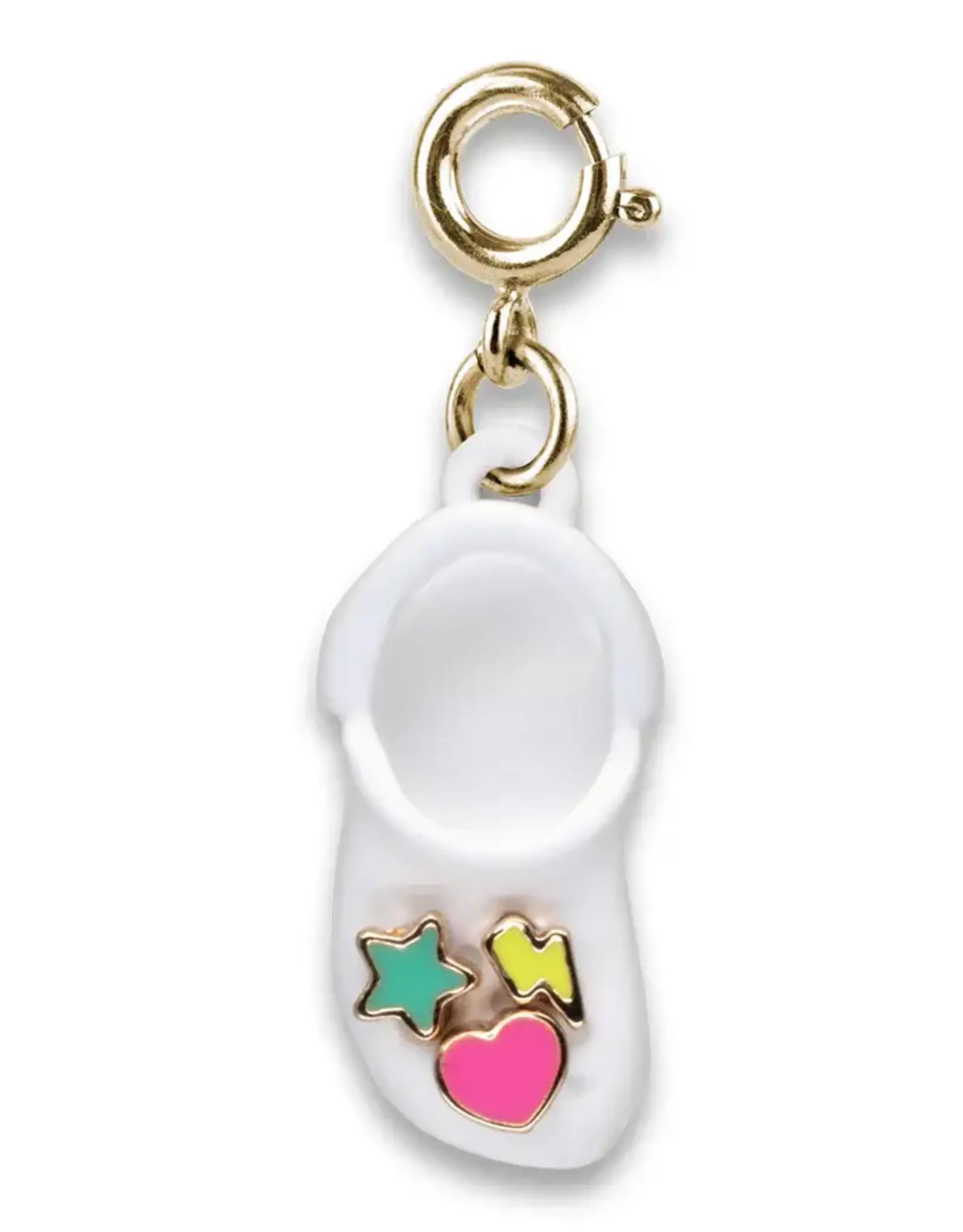 High IntenCity Charm It: Gold Rubber Clog Charm