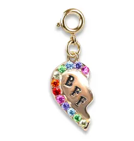 High IntenCity Charm It: Gold BFF Broken Heart Charm