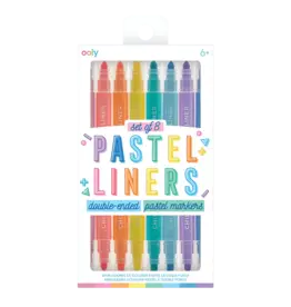 Ooly Pastel Liners: Double-Ended Pastel  Markers