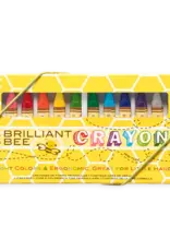 Ooly Brilliant Bee Crayons - Set of 12