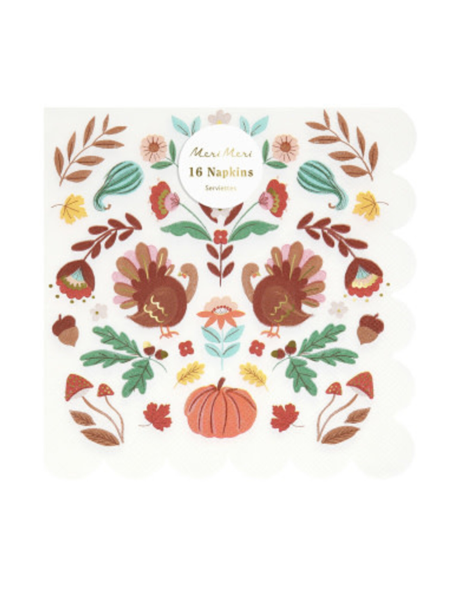 Meri Meri Folk Fall Large Napkins