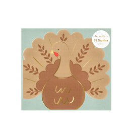 Meri Meri Folk Turkey Napkins