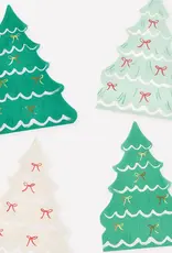 Meri Meri Christmas Tree With Bows Napkins