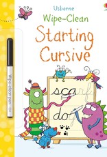 Usborne Wipe-Clean: Starting Cursive