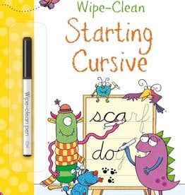 Usborne Wipe-Clean: Starting Cursive
