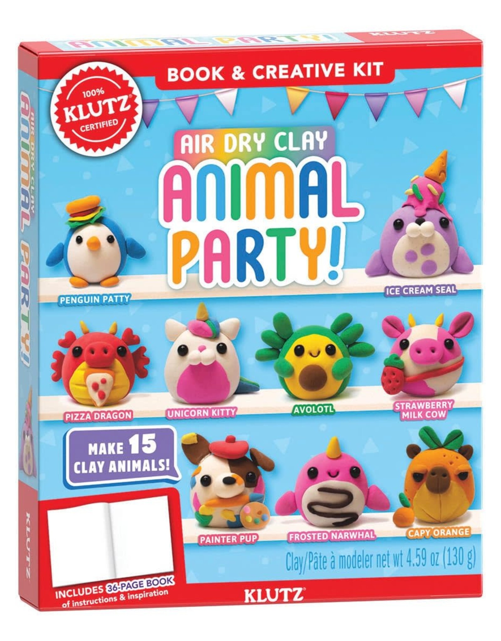 Klutz Air-Dry Clay Animal Party!